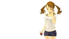 Anime girls Simple Background We Still Dont Know the Name of 