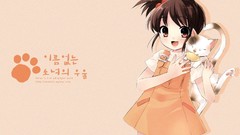 Anime girls suzumiya haruhi kyon the melancholy of haruhi 