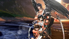 Anime girls swordsman