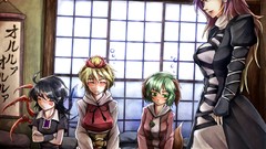 Anime girls touhou animal ears houjuu nue video games Hijiri 