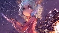 Anime girls touhou animal ears video games Kasodani Kyouko