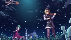 Anime girls touhou kazami yuuka kirisame marisa video games 