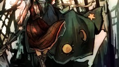 Anime girls touhou kazami yuuka video games Mima