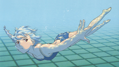 Anime girls underwater ayanami