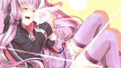 Anime girls vocaloid ren yuzuki yukari