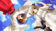 Anime girls yosuga no sora kasugano sora amatsume akira miko