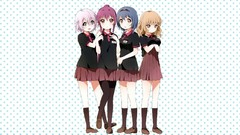 Anime girls yuru yuri Sugiura Ayano Ikeda Chitose Furutani 