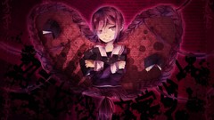 Anime glasses anime girls school uniforms braids fukawa touko 