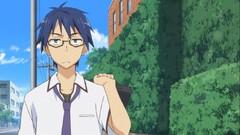 Anime glasses tie school uniforms mayo chiki artwork anime boys 