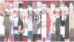 Anime glasses tie wink seifuku fukawa touko danganronpa Asahina 