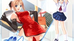 Anime gloves anime girls school uniforms tony taka shiomiya 