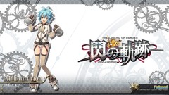 Anime gloves blue hair anime girls short hair yellow eyes 