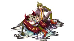 Anime green hair ao no exorcist anime boys Amaimon