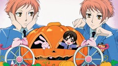 Anime Halloween pumpkins twins ouran high school host club 