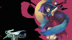 Anime hats blue hair nagi ar tonelico capes