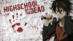 Anime highschool of the dead anime boys Komuro Takashi