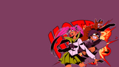 Anime highschool of the dead Takagi Saya Kouta Hirano pink hair