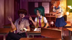 Anime higurashi no naku koro ni ryuuguu rena sonozaki mion 