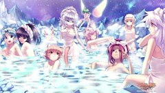 Anime hotsprings anime girls