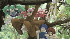 Anime jungle hatsune miku vocaloid megurine luka kagamine len 