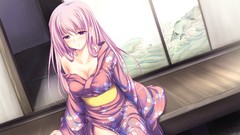 Anime kimono anime girls magus tale milene service Japanese 