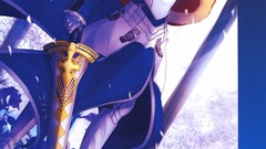 Anime King Arthur saber anime girls fate series Fate/Protoype 