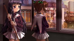 Anime kinomoto sakura daidouji tomoyo clamp Cardcaptor Sakura