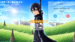 Anime kirigaya kazuto sword art online Kirito HUD