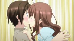 Anime kissing anime girls screenshots Koi To Senkyo To Chocolate