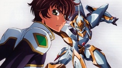 Anime Lancelot brunettes Robots