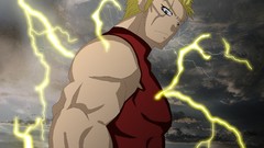 Anime lighting Manga blondes gray eyes fairy tail anime boys 