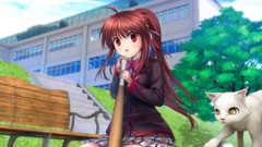 Anime little school uniforms seifuku little busters natsume rin 