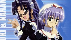 Anime long hair green eyes short hair hazuki