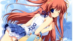 Anime long hair mikeou