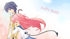 Anime long hair school uniforms angel beats Hideki Hinata Yui 