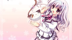 Anime long hair short hair mashiroiro symphony amaha miu Pannya