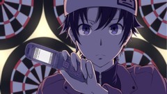 Anime long hair short hair mirai nikki anime boys Amano 