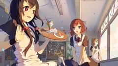 Anime Love Live! yazawa nico Nishikino Maki Kousaka Honoka Women