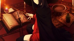 Anime magician Caucasus artwork