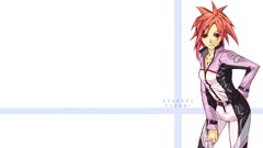 Anime mahou sensei negima Simple Background Asakura Kasumi