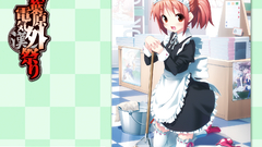 Anime maids festival outside