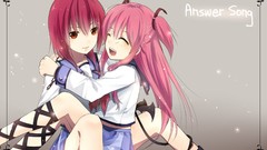 Anime Manga anime girls angel beats Iwasawa Masami Yui (Angel 