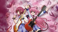 Anime Manga anime girls angel beats Iwasawa Masami Yui (Angel 