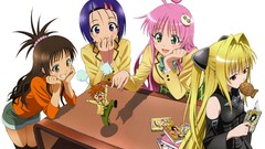 Anime Manga anime girls lala satalin deviluke yuuki mikan 