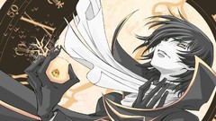 Anime Manga clocks pink eyes fan art bats code geass lamperouge 