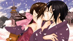 Anime Manga kissing oriental hakuouki shinsengumi kitan digital 