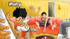 Anime Manga monkey d luffy One Piece (anime) Usopp Sanji (One 
