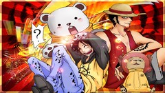 Anime Manga monkey d luffy Trafalgar Law tony tony chopper One 
