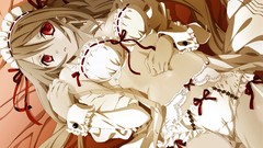 Anime Manga red eyes lingerie bra underwear panties Kamiya 