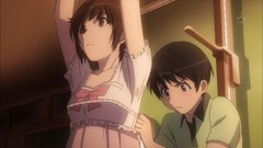 Anime Manga sakurai rihoko arms raised Amagami SS Tachibana 